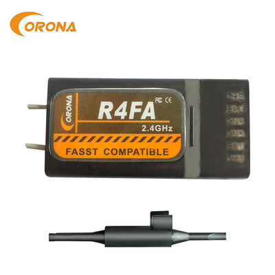 Futaba 4ch Receiver Receptor Compatible Futaba Fasst TM8 TM10 14SG 18MZ CORONA R4FA