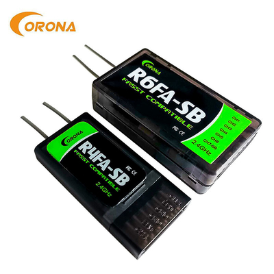 6 Channel Futaba 2.4 Ghz Fasst Receiver Compatible SBUS  3PM 3PKS 3VCS 3GR 4PKS Corona R6FA-SB