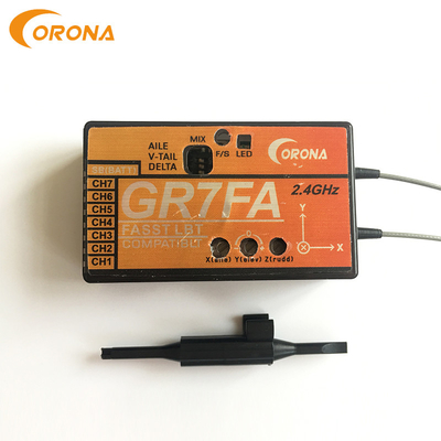 7ch Futaba 2.4 Ghz Fasst Receiver Rc Car Transmitter And Receiver Corona GR7FA