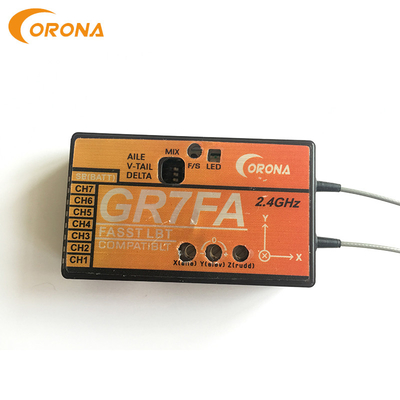 7ch Futaba 2.4 Ghz Fasst Receiver Rc Car Transmitter And Receiver Corona GR7FA