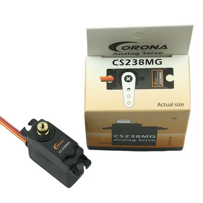ولتاژ کار 4.8V-6.0V ولتاژ کم ولتاژ موتور سرو برای مینی سرو