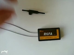 گیرنده فرستنده هلیکوپتر Corona R6FA rc futaba سریع سازگار است